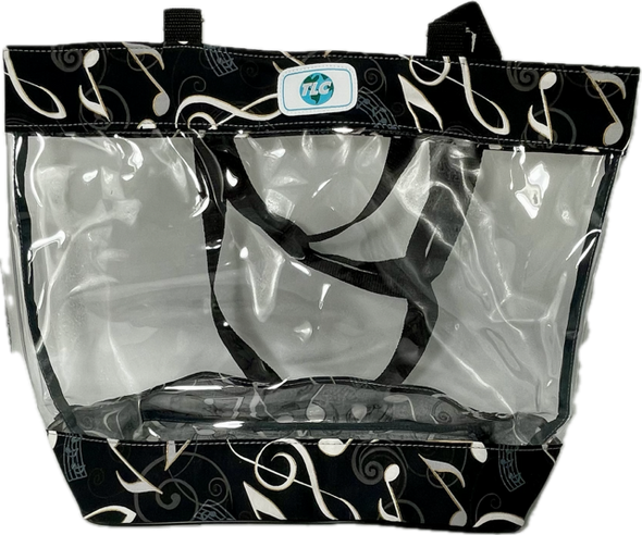 CST- Musicality Clear Stadium Tote Bag