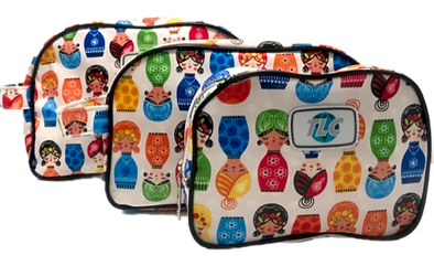TBD- Nesting Dolls Double Slicker Classic Toiletry Bag