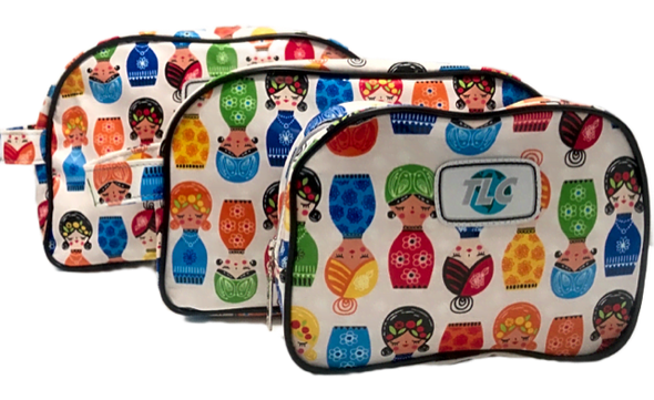 TBD- Nesting Dolls Double Slicker Classic Toiletry Bag