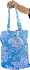 TS - Blue Flower Travel Shopper