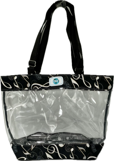 CST- Musicality Clear Stadium Tote Bag