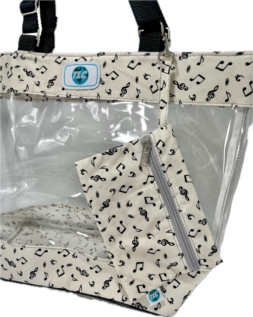 Clear plastic stadium tote bags hotsell