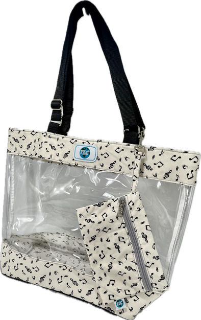 CST Noted Clear Stadium Tote Bag Travel Laundry Company