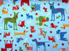 YD- Dog Prints Fabric by the Yard