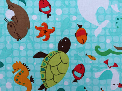 YD- Friendly Seas Fabric by the Yard