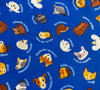 YD- Dog Prints Fabric by the Yard