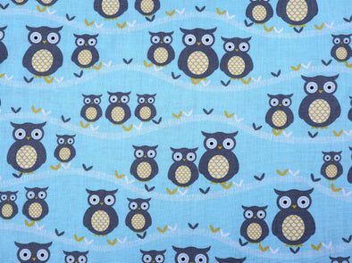 YD- Hooty Fabric by the Yard