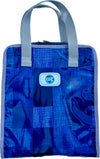 TBH- Blue Patchwork Hanging Toiletry Bag