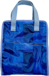 TBH- Blue Patchwork Hanging Toiletry Bag