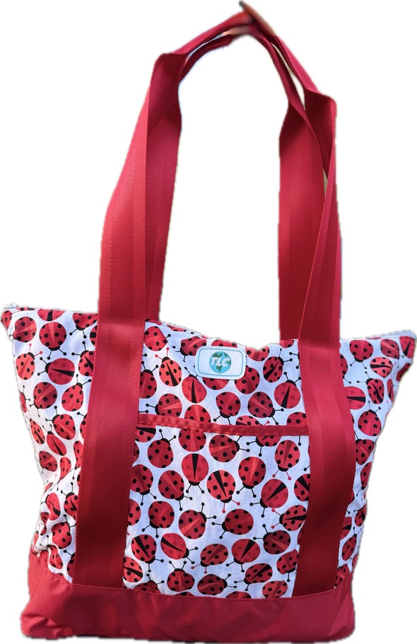 Tote- Ladybugs Travel Tote