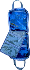 TBH- Blue Patchwork Hanging Toiletry Bag