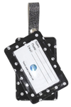 LTD- Dotty (Black) Luggage Tag Duo