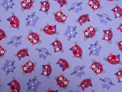 YD- Here Kitty Kitty Fabric by the Yard