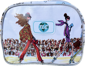 TBD - Runway Ready Double Slicker Toiletry Bag