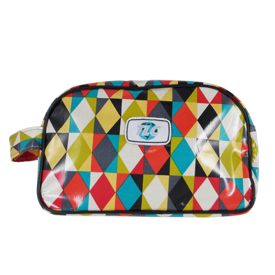 TBD- Geometric Double Slicker Classic Toiletry Bag