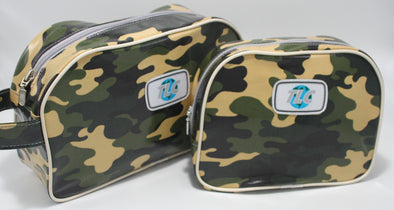 TBD - Camo Double Slicker Classic Toiletry Bag