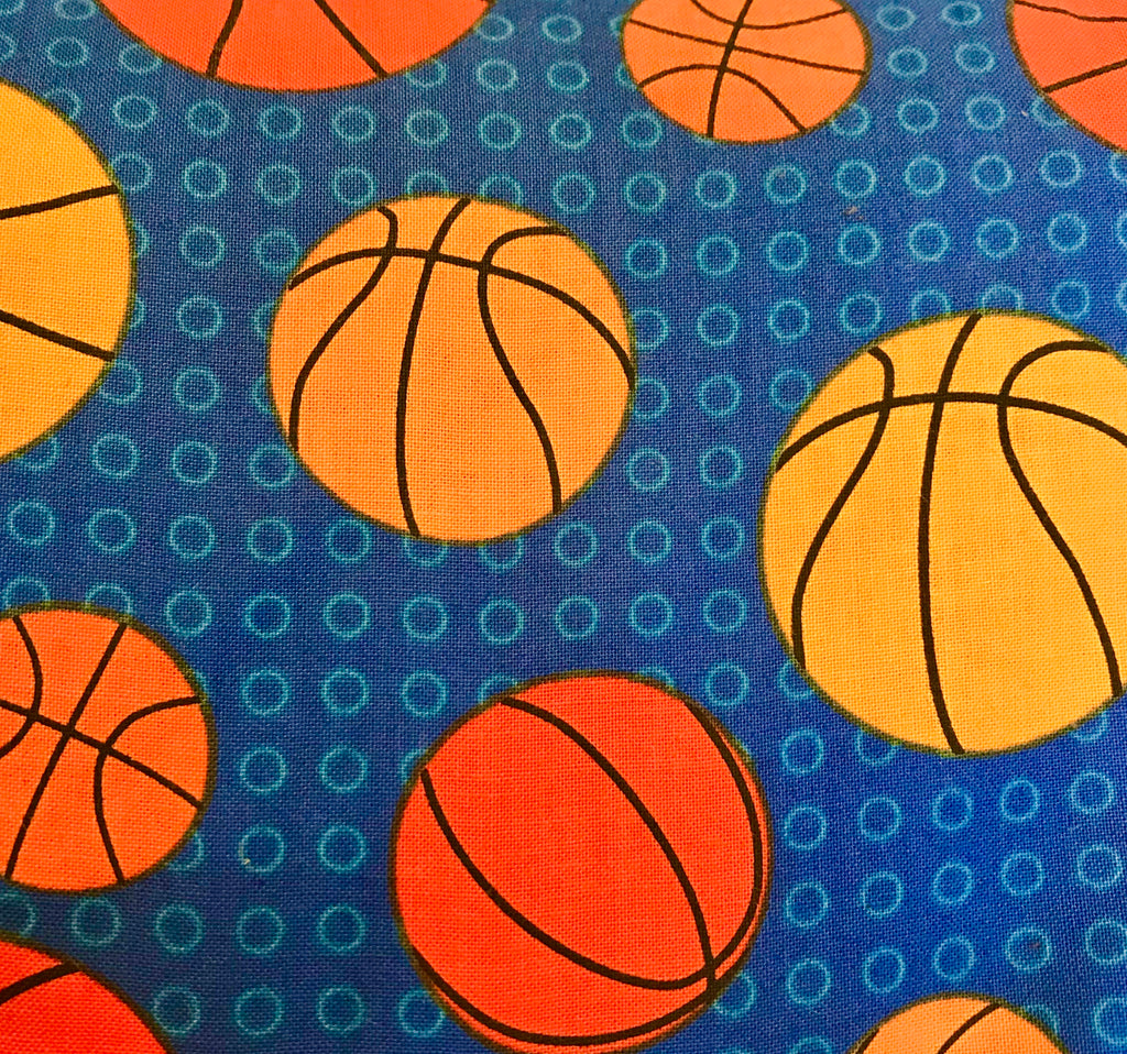 Yard by Yard Basketball Fabric Travel Laundry Company