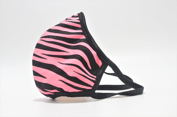 TLC Face Mask - Pink Tiger Stripe