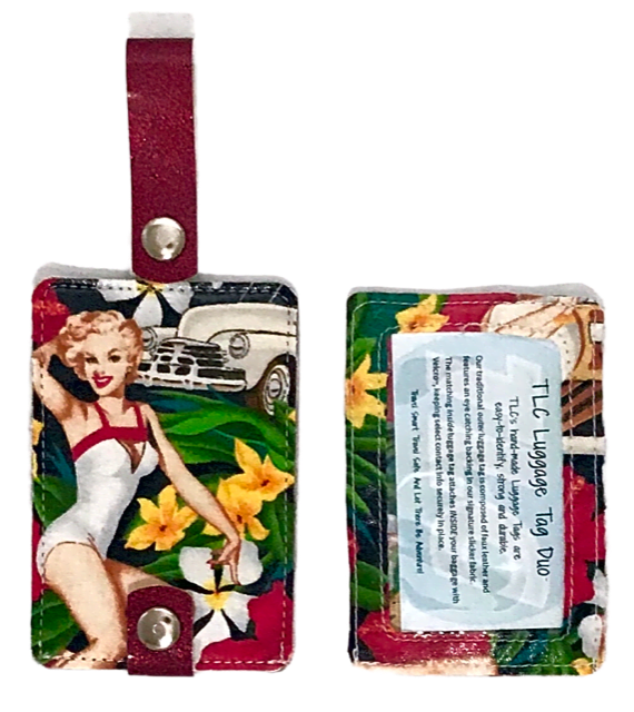 LTD- Mahalo Girls Luggage Tag Duo
