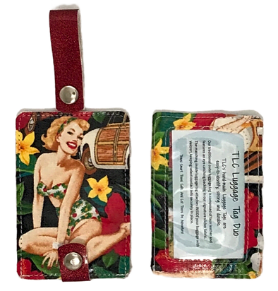 LTD- Mahalo Girls Luggage Tag Duo