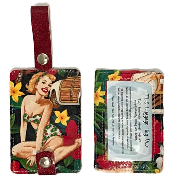 LTD- Mahalo Girls Luggage Tag Duo