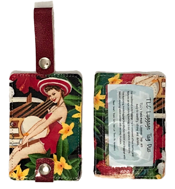 LTD- Mahalo Girls Luggage Tag Duo