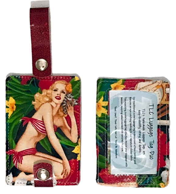 LTD- Mahalo Girls Luggage Tag Duo