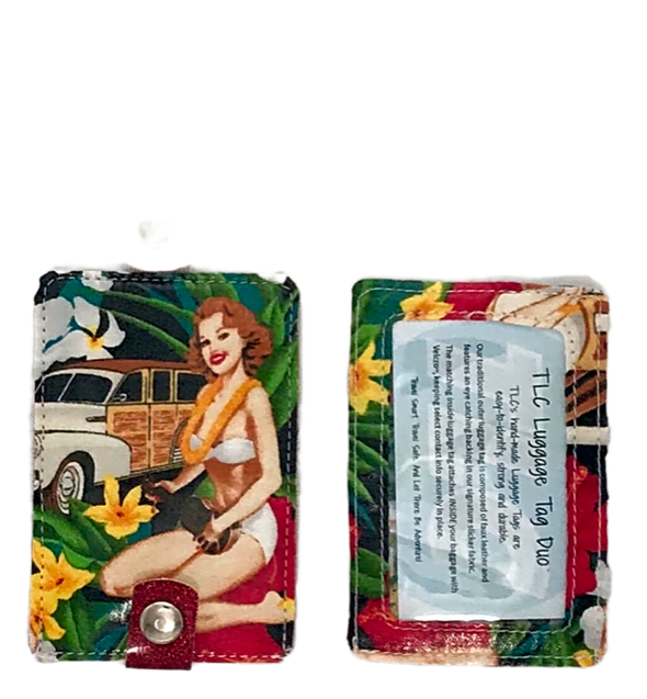 LTD- Mahalo Girls Luggage Tag Duo