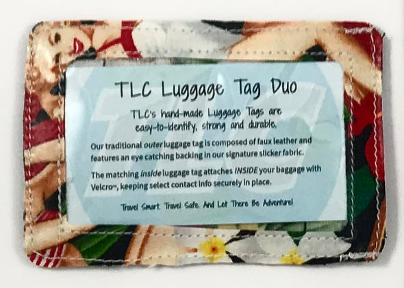 LTD- Mahalo Girls Luggage Tag Duo